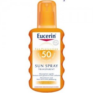 Eucerin 63907 Спрей сонцезах.прозр. SPF 50 200мл