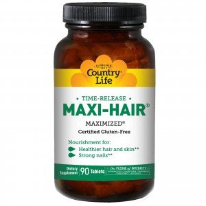 Country Life, Maxi-Hair вітамінний комплекс для волосся