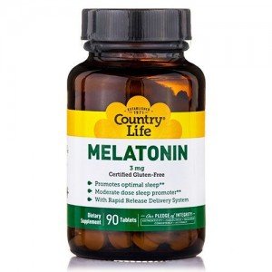 КАНТРІ ЛАЙФ | COUNTRY LIFE Мелатонін 3 мг табл. №90