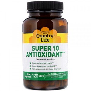 КАНТРІ ЛАЙФ | COUNTRY LIFE Супер 10 антиоксидант табл. №120